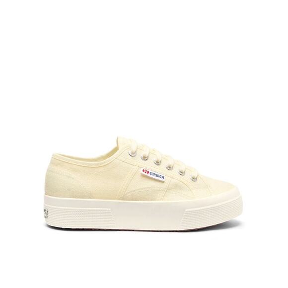 SUPERGA 2750 PLATFORM SNEAKERS CAMEL size 41.5 / US 10 - Picture 1 of 10